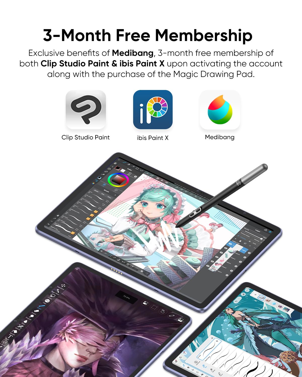 Amazon.com: XP-Pen XPPen Standalone Drawing Tablet No Computer